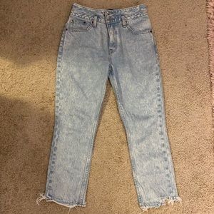Abercrombie and Fitch, Size, 26/2s, Acid Washed